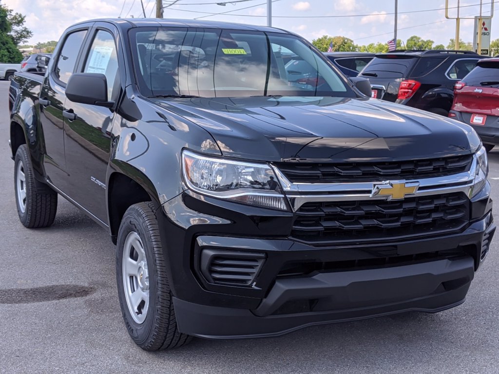 New 2021 Chevrolet Colorado 2WD Work Truck RWD Crew Cab Pickup